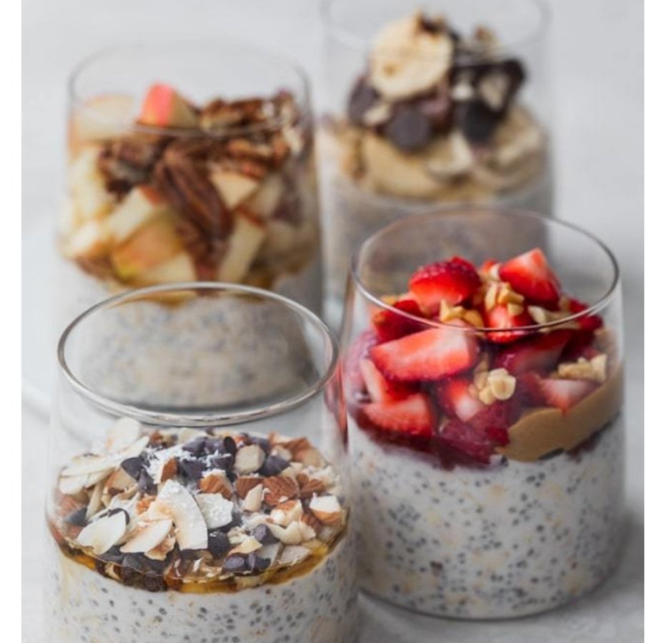 Overnight Oats - Gym Eat Repeat